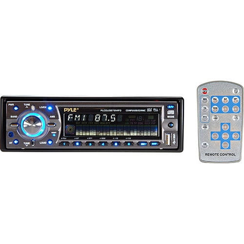 AM/FMMPX CD/MP3 Player w/USB/SD Input & Motorized Slide Down Detachable Face