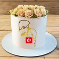 thumbnail image 1 of Acrylic Minimalist Art Lady Face Pregnant Mother Cake Topper Girl Happy Birthday Party Supplies Baby Shower Cake Decoration Gao Jinjia LED, 1 of 2