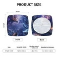 thumbnail image 6 of Lsque Enchanted Forest Stag Gathering Printed Square Couch Cushion Covers, Floral Sofa Cushion Covers Replacement, Stretch Couch Covers for Couch-16.9in, 6 of 9