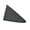 Black R, variant on Car Door Mirrior Panel Trim For Mercedes-Benz A-Class W169 2004-2012 Rearview Triangle Cover Molding