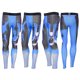 thumbnail image 5 of Hombres Deportes Gimnasio Yoga Correr Fitness Leggings Pantalones Entrenamiento Pantalones Atléticos Negro y Azul XL, 5 of 8