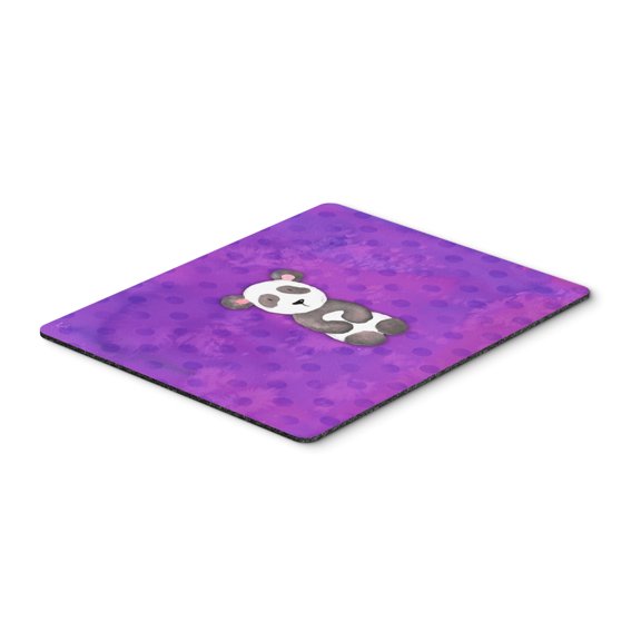 Polkadot Panda Bear Watercolor Mouse Pad Hot Pad or Trivet