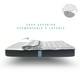 thumbnail image 5 of Colchón Sognare® Zones Queen Size Hipoalergénico Lavable 100% Algodón Memory Foam Tecnología Gravity Adaptive®, 5 of 7