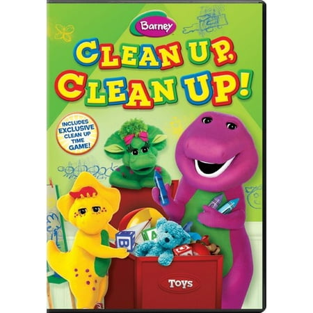 Barney: Clean Up, Clean Up! (DVD)