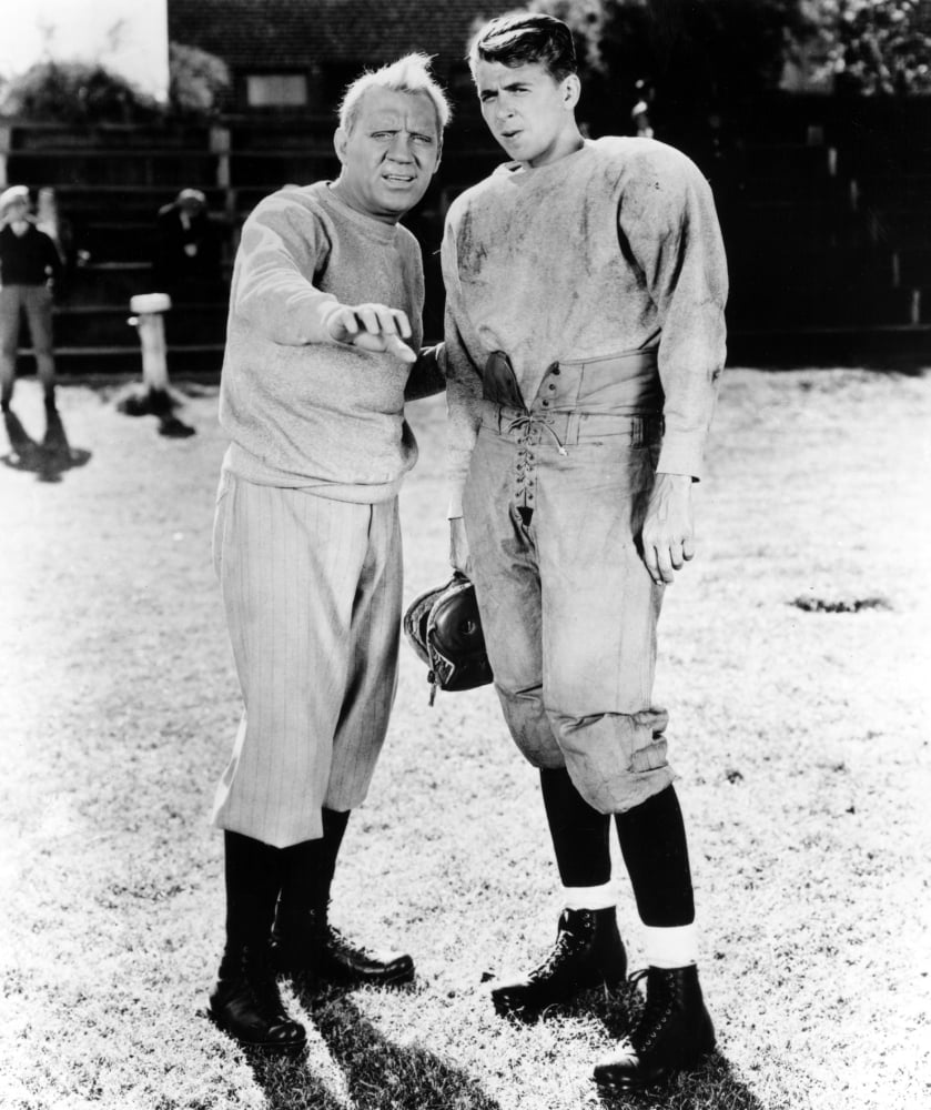 ronald reagan knute rockne