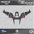 thumbnail image 2 of Kalair GFX Graphics Kit for Drr DRX50-DRX70-DRX90 (All Years) Predator Series, 2 of 5