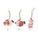 thumbnail image 3 of Colgante de madera Naiovety 2 piezas Navidad decorativo Muñeco de nieve volador, 3 of 6