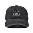 thumbnail image 5 of shoper Kids Embroidered Letter Baseball Cap Big Bro Outdoor Sun Washed Hat for Boys and Girls, 5 of 9