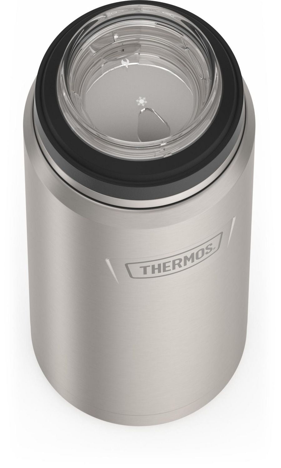 Bouteille à boissons en acier inoxydable de 40 Oz Dual Temp de Thermos ICON Bouteille 4O Oz, Gris