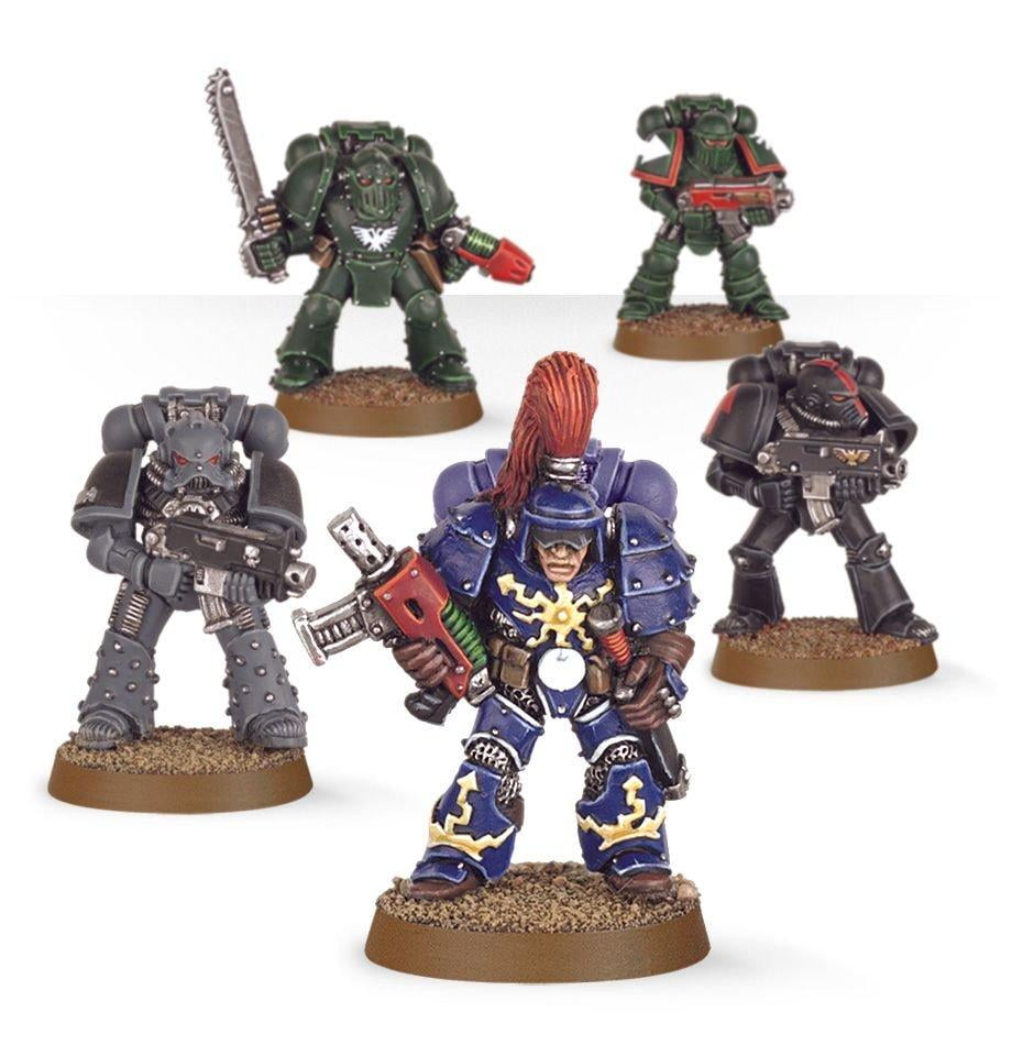 Warhammer 40K Space Marines Armour Through the Ages