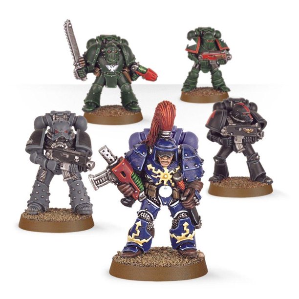 Warhammer 40K Space Marines Armour Through the Ages