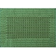 thumbnail image 1 of Ahgly Company Machine Washable Indoor Rectangle Southwestern Turquoise Blue Country Area Rugs, 2' x 4', 1 of 4