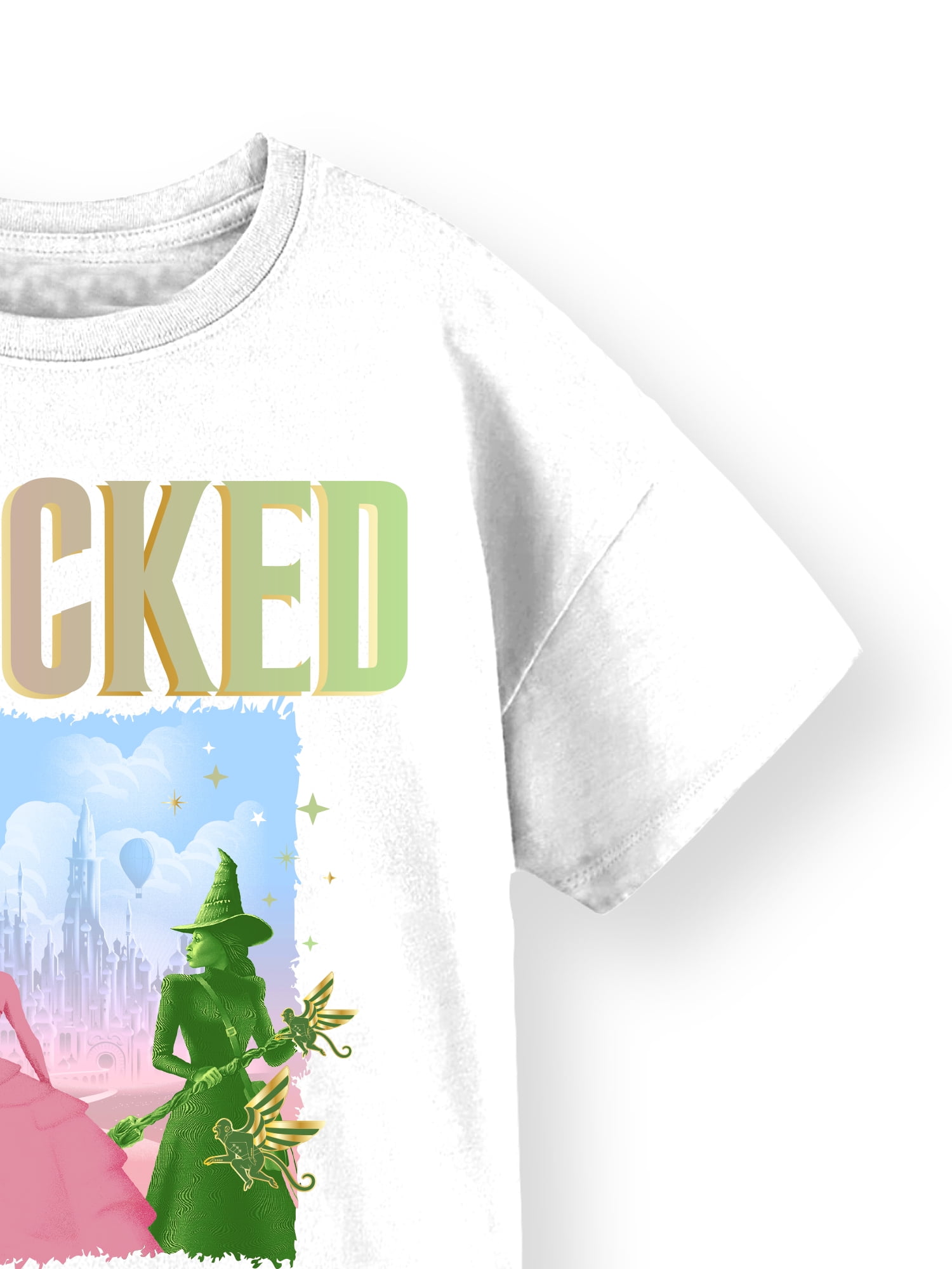 Wicked Story Girls Short Sleeve Graphic T-Shirt, Sizes 4-16