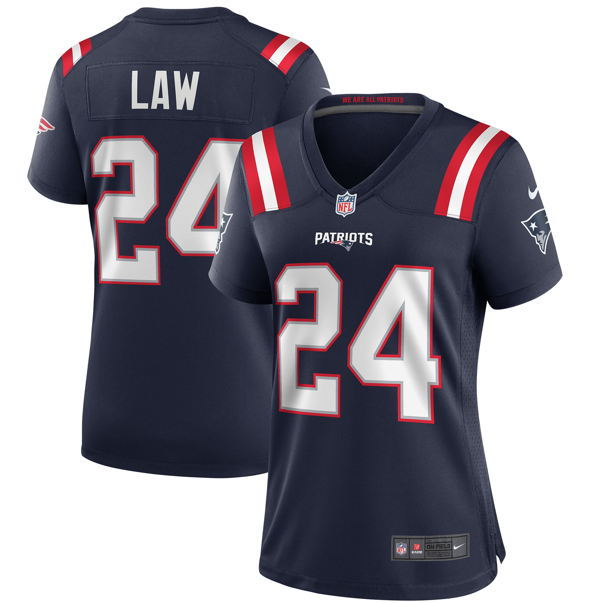 ty law patriots jersey