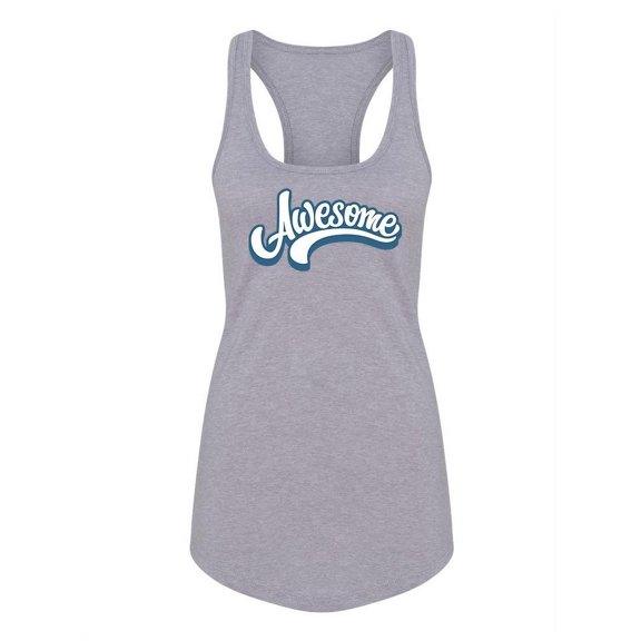 Awesome, Racerback Tank Women -Image by Shutterstock, Female Medium