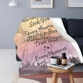 thumbnail image 2 of Christian Gift for Women Mom Healing Throw Blanket Prayers Religious Soft Blankets Perfect Christmas Birthday Gift for Friends 30x40 Inch, 2 of 6