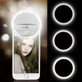 thumbnail image 2 of Selfie Light Ring Flashlight USB Charge Mobile Led Light Clip On Back Lighting For iPhone Samsung Xiaomi Selfie Lamp Video Photo, 2 of 9