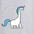 thumbnail image 3 of CafePress - Cute Dinocorn (Unicorn Brachiosaurus) Women's Nigh - Women's Nightshirt, 3 of 4