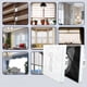 thumbnail image 3 of Cortina de pantalla táctil de vidrio de arco con interruptor de cortina inteligente Wifi Tuya, 3 of 8