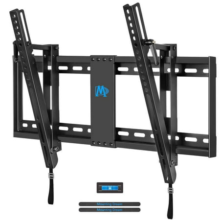 High Supply Tilt TV Wall Mount TV Bracket for Most of 42-70 Inches TV, TV Mount Tilt up to 20 Degrees with VESA 200x100 to 600x400mm and Loading 132 lbs, Fits 16