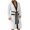 A77 White, variant on Glisme Nightwear For Men One Piece Solid Color Long Sleeve Bathrobe Summer Lightweight Comfortable Pajamas For Men Size 2XL Black