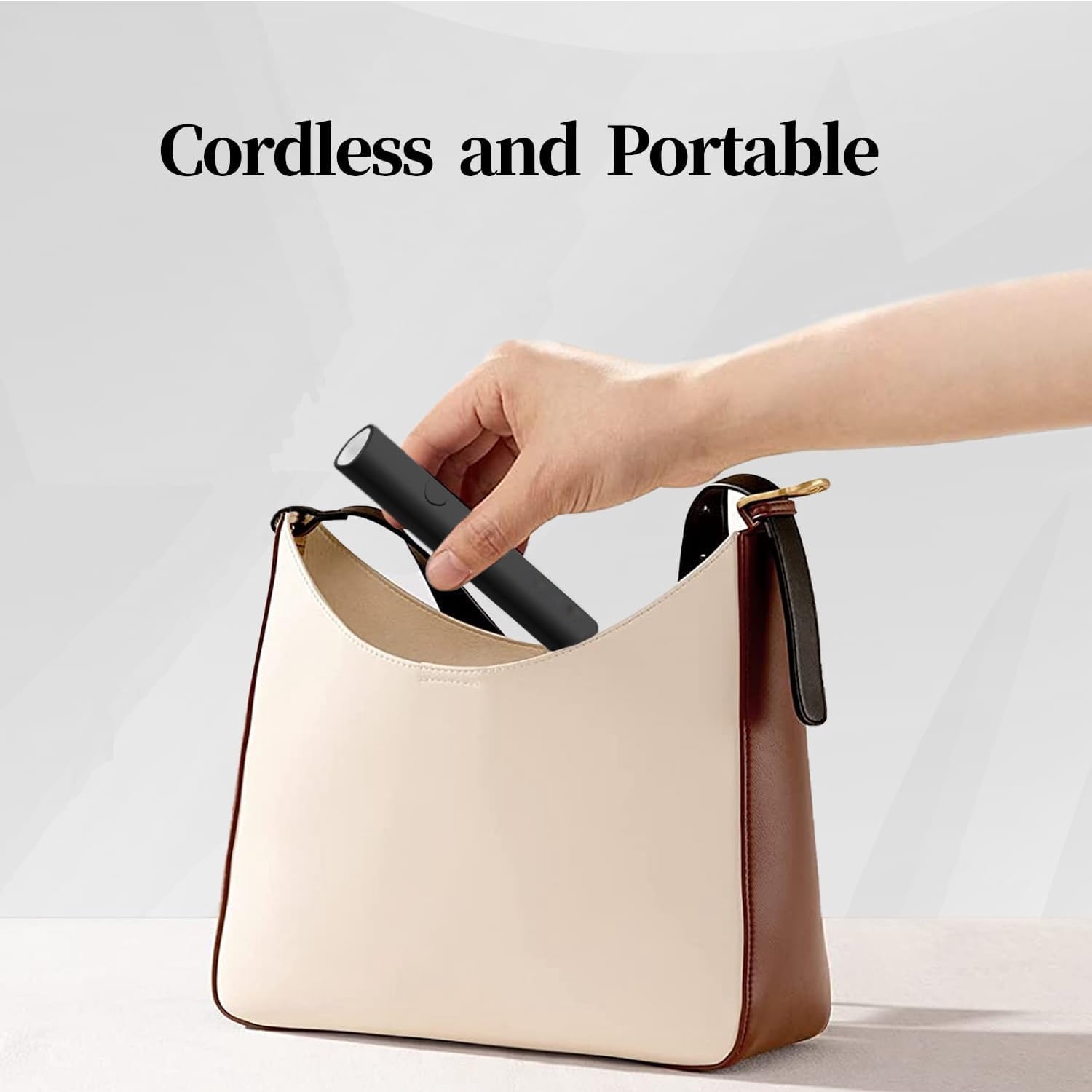 Mini UV LED Nail Lamp Handheld Rechargeable Nail Dryer Cordless 2 Timer Modes Fast Curing Foldable Stand Portable USB Nail Art Tool Gel Polish Light 4.4in For Home Salon Beginners Perfect Gift Idea