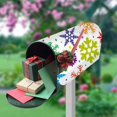 thumbnail image 5 of Coolnut Mailbox Covers, Magnetic Standard Size Colorful Snowflakes Seasonal Mail Wraps for Home Outdoor Decor, 20.7"x18.03", 5 of 5