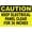 Warning Sign 1, variant on Caution Monkey Will Bite Sign 8"x12", Aluminum Tin Warning Signs for Home Outdoor Garden, Durable Safety Sign for Zoo