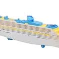 thumbnail image 4 of Music Ship Toy, Portable Music Ship Boat Toy, Easy To Control Colorful Light Battery Powered For Children Birthday Gifts Add More Fun Above 3 Years Old, 4 of 8