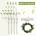 thumbnail image 3 of Sanmadrola 4 Pcs Artificial Ficus Branches Faux Eucalyptus Stems 38 Inch Fake Greenery Stems Artificial Plants for Vase Filler Decoration Fake Leaves Branches Decor, 3 of 8