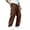 Coffee, variant on Dwelliawo Mens Casual Pants Ripstop Lightweight Tactical Water Resistant Deep Pockets Beach Camping Tactical Pants for Men Wine M