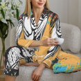 thumbnail image 6 of Sikiie Fishing Bass Print Pajamas for Women Set, Womens Pajama Sets, Lounge Sets for Women, 2pjs for Women-XX-Large, 6 of 7