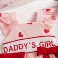 thumbnail image 6 of Zanarzt Summer Clothes for Baby Girl Baby Girl Valentines Day Outfits Toddler Sleeveless Heart Tank Tops Shorts Set Spring Clothes Pink,3-6 Months, 6 of 9
