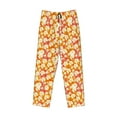 thumbnail image 4 of Xecao Orchids Flowers Men's Straight Lounge Pajama Pants: The Ultimate in Comfortable Sleepwear, 4 of 9