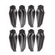 thumbnail image 2 of 8 Piezas 1 Par de Hélices de Fibra de Carbono Cuchillas Plegables de Liberación Rápida de Bajo Ruido Compatibles con Macarena Propulsor de drones plegables, 2 of 6
