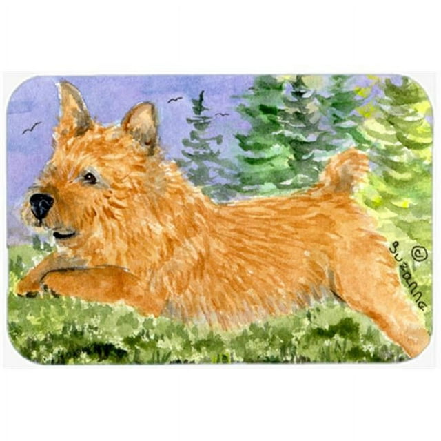 Carolines Treasures SS8910LCB Norwich Terrier Glass Cutting Board- Large
