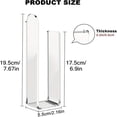 thumbnail image 3 of Sturdy Acrylic Wall Mounted Hat Hook Baseball Hat Organizer Strong Adhesive Hat Rack Multi Purpose Hat Holder Sticky Hat Storage For Baseball Cap Hat Hangers For Wall/Door, 3 of 9