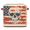 Multicolor 4, variant on CURLYOOT 13 x 13 Inch Cube Storage Bin, Skull Pattern Fabric Storage Cube Baskets, Closet Shelves Foldable Bins with Leather Handles for Home Organizer
