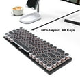 thumbnail image 4 of TW1870 Clavier de Jeu Filaire RGB, 68 Touches Rétroéclairage LED Clavier Mécanique, Disposition Compacte 60 %, Alimentation USB C, Multi Modes RGB, 4 of 7