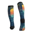 thumbnail image 2 of Bixox Palm Trees Print Compression Socks,Compression Socks Women & Men Circulation for Medical,Running,Athletic, 2 of 7