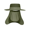 thumbnail image 1 of Sombrero de cubo Yuyangstore pescador Impermeable plegable protección solar Estilo E verde, 1 of 8