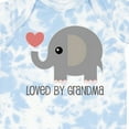 thumbnail image 4 of Inktastic Loved by Grandma Cute Grandchild Boys or Girls Baby Bodysuit, 4 of 5