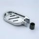 thumbnail image 2 of Jabonera Barra de ducha ajustable Jaboneras Soporte de baño liso Plata, 2 of 8