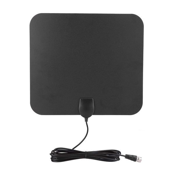 Antena De TV Digital, Antena De TV Efectiva De Baja Pérdida Negra Para El Hogar