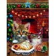 thumbnail image 2 of SUNSOUT INC - A Surprise for Santa - 500 pc Jigsaw Puzzle by Artist: Brooke Faulder - Finished Size 18" x 24" Christmas - MPN# 37054, 2 of 5