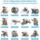 thumbnail image 2 of STEM 12-en-1 Educación Solar Robot Toys -190 DIY Building Science Experiment K JFHHH pequeña, 2 of 5