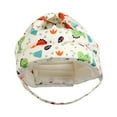 thumbnail image 3 of Casco de bebé Cabeza de cabeza transpirable Cojín portátil Four Seasons Hat Cap Inflexión para niños 6-24 meses Niños Niños Niños Rojo, 3 of 9