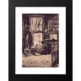 thumbnail image 2 of Henry Lyman Saÿen 18x24 Black Modern Framed Museum Art Print Titled - Figures Before Window (ca. 1914-1918), 2 of 5