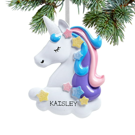 Pretty Pastel Unicorn Ornament