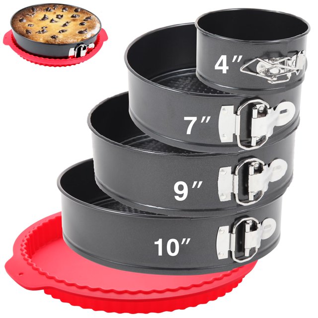 Set de sartenes Springform Fensiden Premium de 10, 18, 23 y 25 cm, redondas